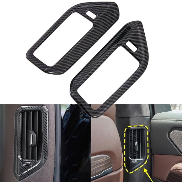 MYG 1 Pair Side Air Vent Outlet Frame Cover Trim For BMW For X5 G05 19-23 Accessories