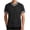Black-short sleeve shirts men, variant on Workout Shirts for Men Short Sleeve V Neck Solid Color T-Shirts Summer Casual Lightweight Comfy Tee