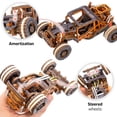 thumbnail image 3 of Kit de maqueta de coche de madera 3D WOODEN.CITY Dune Buggy, 3 of 9