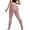 Pink, variant on Resistance Band Leggings for Women — Built-In Bands, High-Waist Butt-Lift Look, Seamless Stretchy Workout Tights