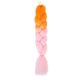 thumbnail image 1 of Nvzi Extensiones de cabello para trenzar para mujer, 6 paquetes de 100 g/paquete, 24 pulgadas, cabello sintético resistente al calor para trenzas de ganchillo, color naranja a rosa., 1 of 2