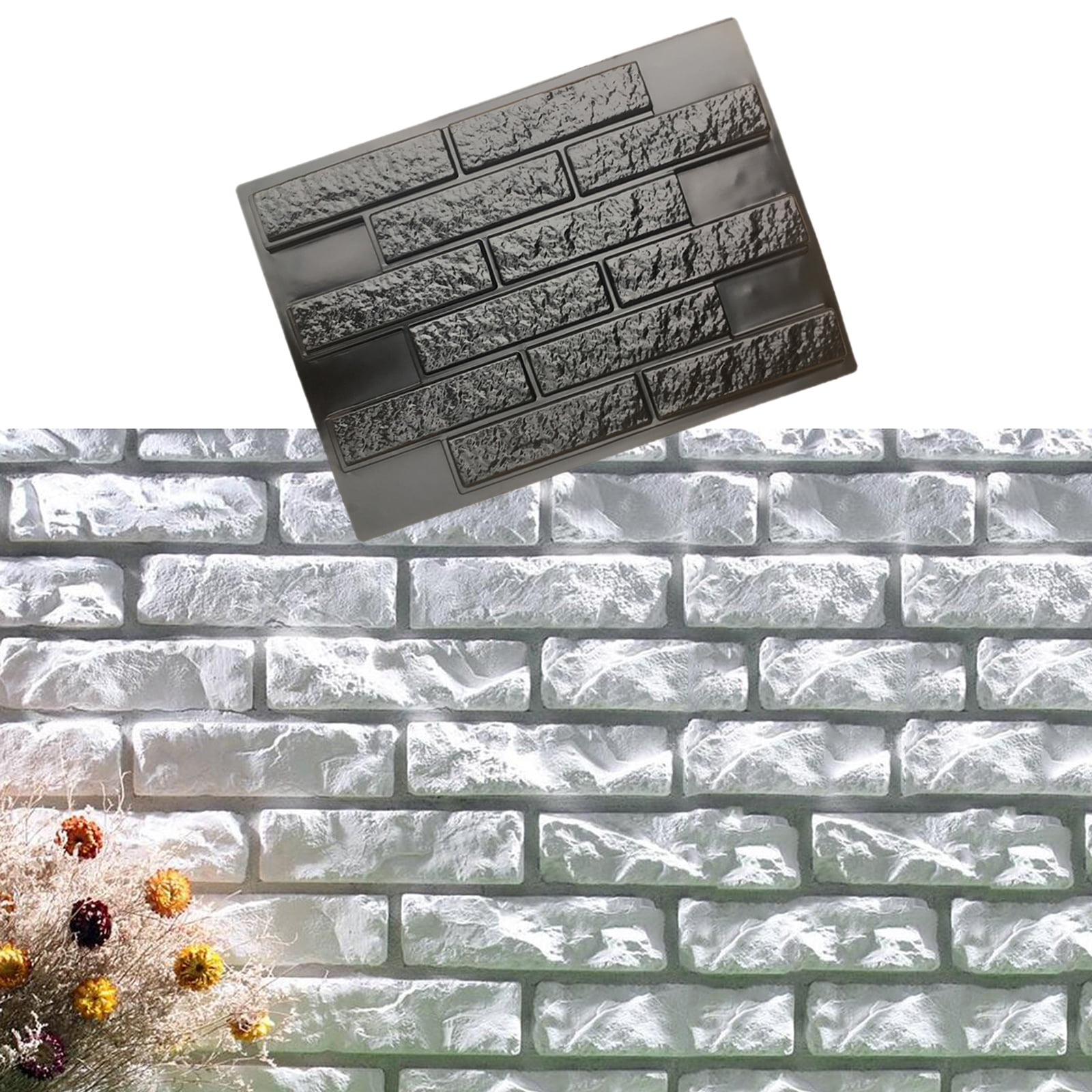 Mold RAGGY BRICK VENEER for Concrete Plaster Wall Brick Tiles 