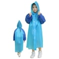 thumbnail image 4 of Rain Coats for Girls,Rain Jacket Toddler Girl,Girls Rain Jackets Size 10-12 Toddler Kids Raincoat Boys Girls Rain Jacket Waterproof Rain Poncho Reusable Outwear Rainwear Rain Suit #02, 4 of 4