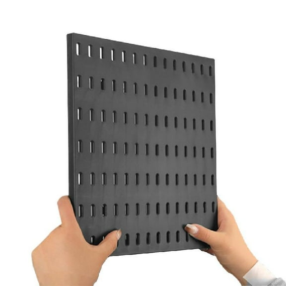 Functional Pegboard Combination for Wall Organization and Crafts Display