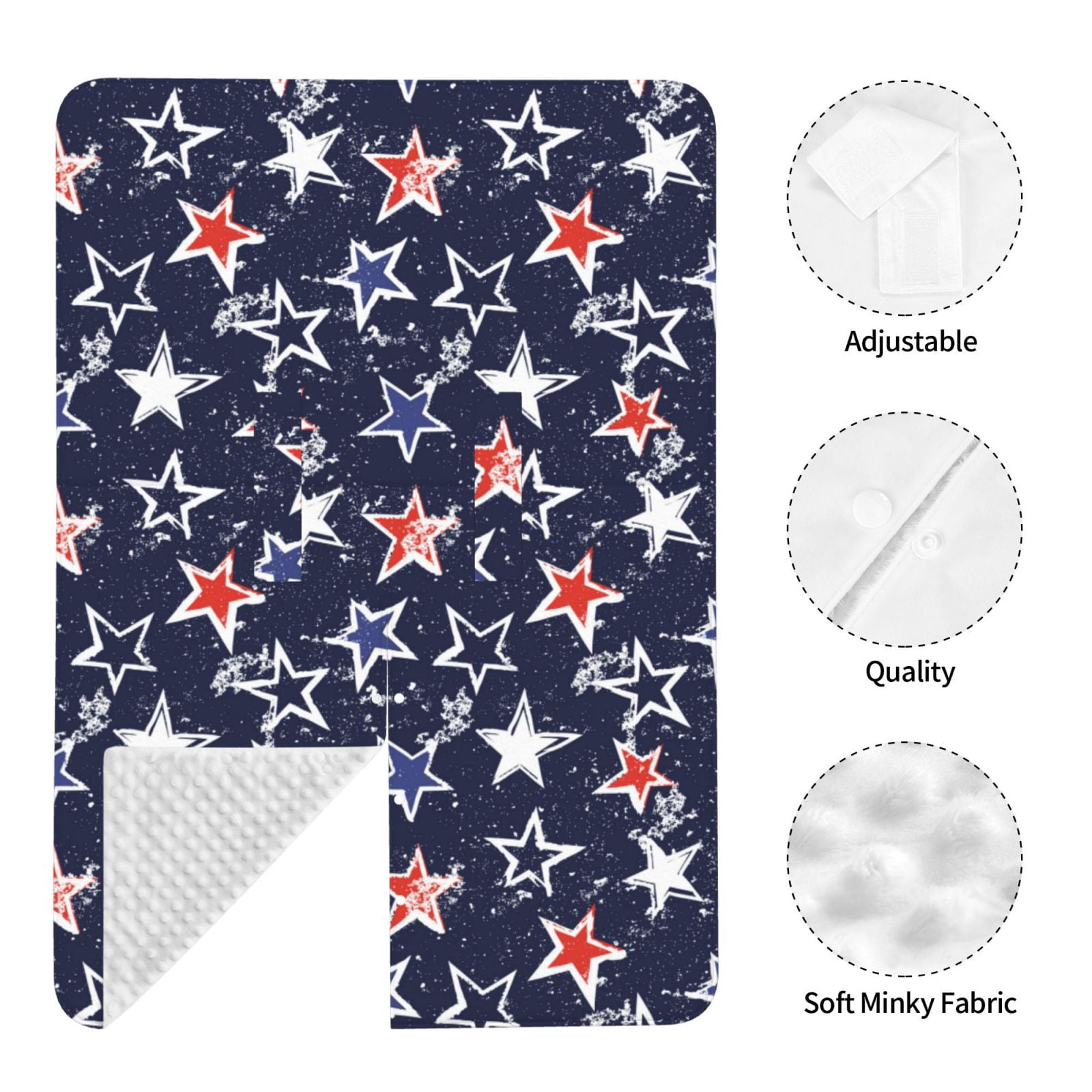 Naloa Watercolor Stars Baby Car Seat Cover, Breathable Baby Carrier Cover, Multiuse Baby Carrier Cover & Nursing Breastfeeding Cover