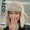 Beige, variant on Bomber Hat Thick Warm Women Winter Hat Windproof Snow Ski Earflap Trapper Cap Lady Striped Russian Hat Female Russian Cap