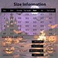 thumbnail image 3 of JULMCOMO Halloween Matching Pajamas for Couples Witch Graveyard Print Short Sleeve Soft Party Two Piece Sets Loose Fit Holiday Lounge Sets Light Gray-Men S, 3 of 6