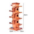 thumbnail image 2 of BESTSKY 2026 New Funny Marble Ball Run Wooden Tower Construction Track Game Educational Kids Toy for Stem Learning,Creative Play,Problem-Solving,Family Fun,Educational Activities, 2 of 7