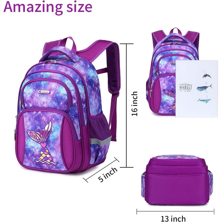 Cusangel School Bookbag, Durable Cute Multi Compartment Preschool Primary  Backpack for Boys Girls - Walmart.com
