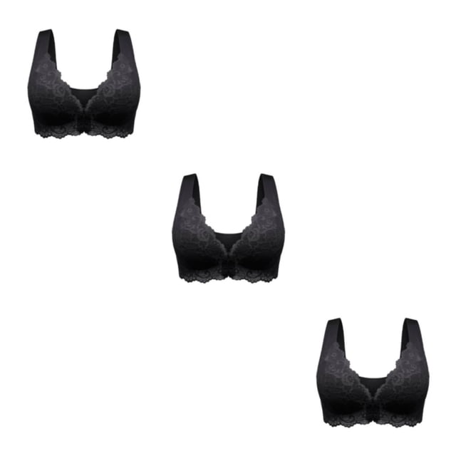 Sonducket Sujetador cómodo de belleza con cierre frontal, 5D que moldea sin costuras, sin belleza, deportes de espalda, cómodo, informal, Type1 NO1