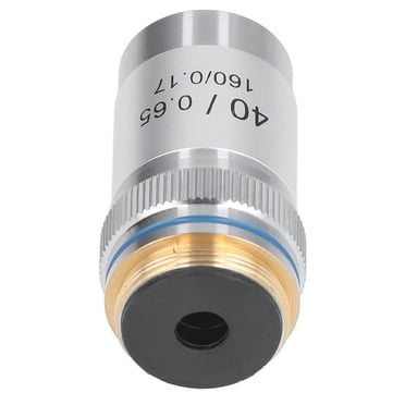 RANMEI Laboratory Biological Microscope Objective Lens 20.2mm Precision Copper Core