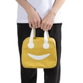 thumbnail image 3 of Unique Bargains Reusable Insulated Lunch Box Tote for Office and Picnic Yellow 228 oz, 3 of 7