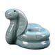thumbnail image 4 of Figura de mascota de cerámica pequeña, realista, decoración de escritorio, miniaturas de arcilla para la ceremonia del té. Serpiente, 4 of 9