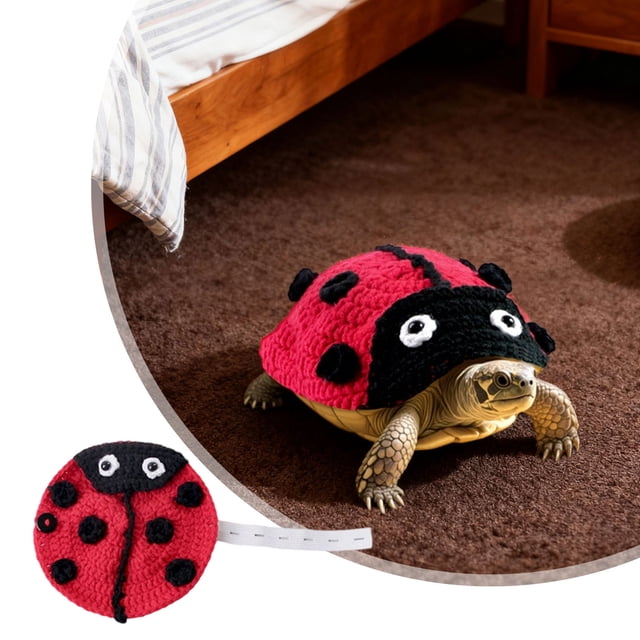 Adorable Knitted Turtle Sweater Cozy Warm Winter Wear For Small Pet Tortoises