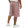 thumbnail image 3 of Trgacdwlo S-5XL Big and Tall Beach Shorts for Men Elastic Waist Casual Shorts for Men with Pocket Gym Shorts Men Hiking Running Purple M, 3 of 6