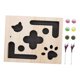 thumbnail image 2 of Juguete Interactivo para Gatos Caja de Entretenimiento Mental con Bolas Resistente al Desgaste Fabricado en Madera y Pp Que Fomenta el Aprendizaje, 2 of 9