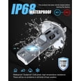 thumbnail image 5 of D2H LED Headlight Bulbs 20000Lm 40W 6500k Cold White Light, Plug and Play, Fog Lamps, 2-Pack, 5 of 8