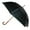 Black, variant on Size one size Auto Open Vented Stick Umbrella with Hook Handle