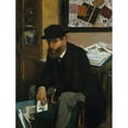 thumbnail image 3 of Edgar Degas 15x18 Black Modern Framed Museum Art Print Titled - The Collector of Prints (1866), 3 of 5