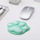 thumbnail image 1 of Pisexur - Alfombrilla de ratón con diseño de pata de gato para hombre, con soporte para muñeca, de silicona suave, ergonómica, para ordenador, para niños, organizador de electrónica, 1 of 5
