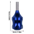 thumbnail image 4 of Aleación ergonómica aguja aguja tubo antideslizante mango profesional artistas maquillaje equipo de repuesto de pieza accesorios azules tholdsy CE001305-03, 4 of 7