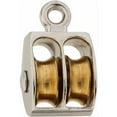 thumbnail image 4 of National Hardware Double Pulley - Fixed, Durable Metal Pulley for 1 Inch Rope - 1 In. Gold, 4 of 4