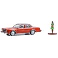 thumbnail image 2 of 1983 Dodge Diplomat Red with Brown Top and Woman in Dress Figure "The Hobby Shop" Series 15 1/64 Diecast Model Car by Greenlight, 2 of 3
