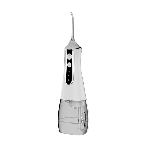 Hilo Dental de 300ml para el cuidado bucal, irrigador de agua, irrigador bucal, limpiador de di Romacci Irrigador Oral Portátil