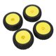 thumbnail image 3 of Neumáticos de rueda RC, 4 piezas Neumáticos de goma RC Neumáticos RC Accesorios de coche RC creados magistralmente, 3 of 8