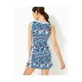 thumbnail image 2 of Lilly Pulitzer Mila Stretch Shift Dress Low Tidy Navy Pandarama Size 6, 2 of 4
