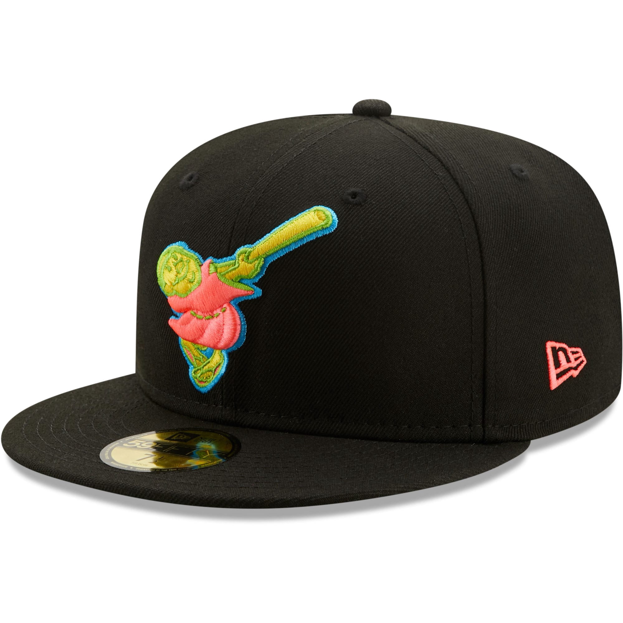 San Diego Padres New Era Black Glow 