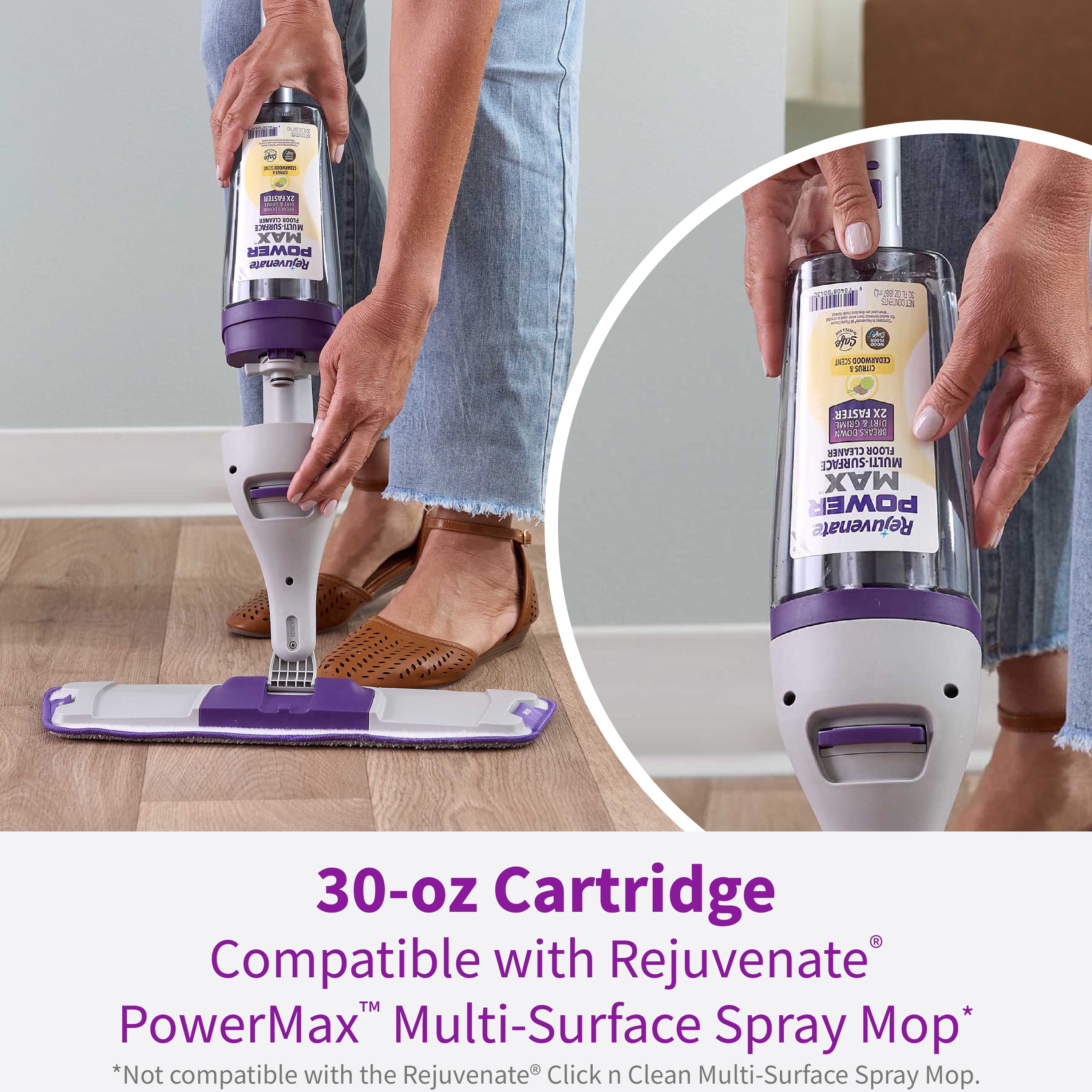 Rejuvenate Multi-Surface Floor Cleaner 64 Ounces Citrus Cedarwood