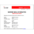 thumbnail image 2 of Icom M506 VHF Fixed Mount w/Front Mic, AIS & NMEA 0183/2000 - Black, 2 of 2