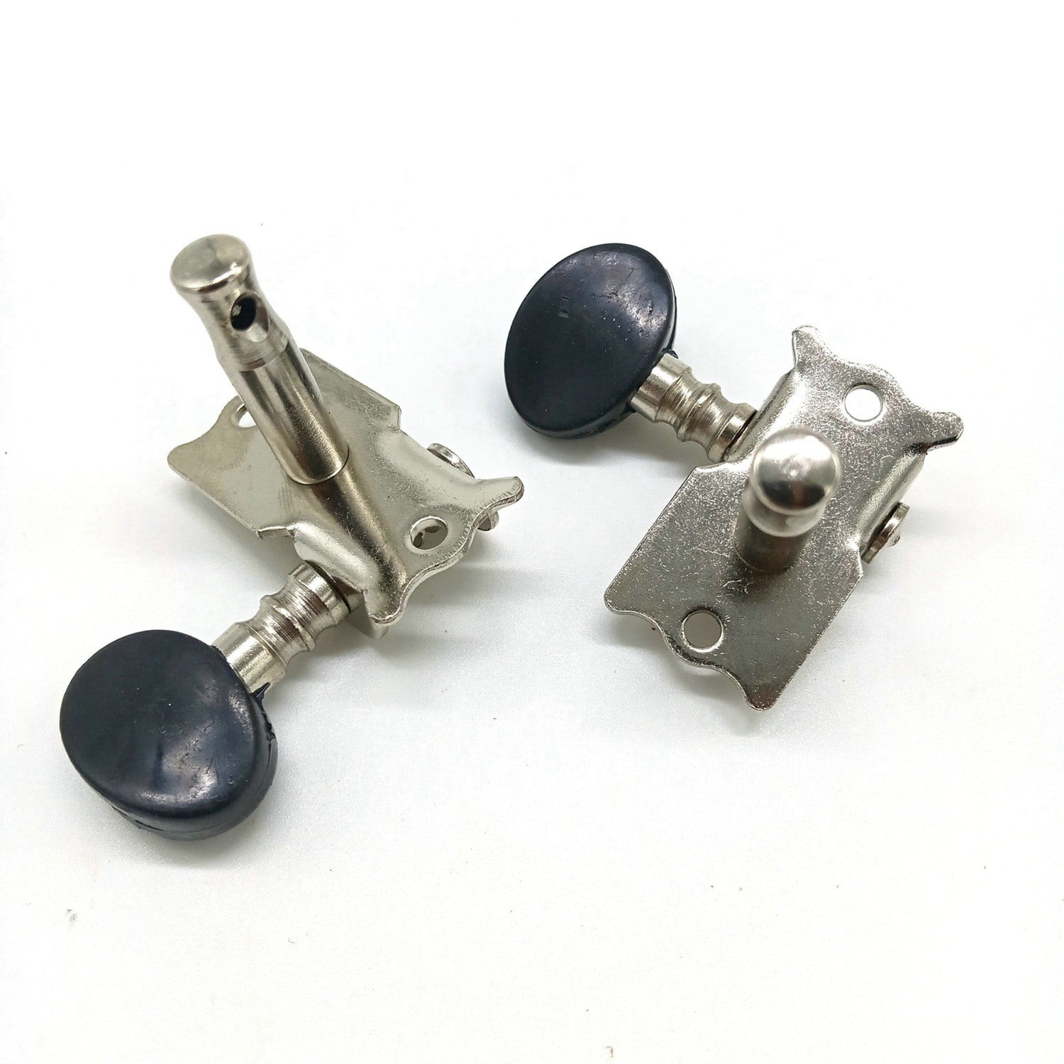 DINGGUANGHE 1 Set 2R 2L Tuning Pegs Tuners Machine Heads for 4 String Ukulele Guitar Bass Parts 