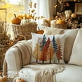 thumbnail image 3 of Fall Pillow Cover 18X18 Inch Watercolor Tree Decoration Holiday Farmhouse Autumn Pillow Case for Sofa Couch Decor AA728-18, 3 of 5