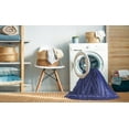 thumbnail image 2 of Ahgly Company Machine Washable Indoor Rectangle Transitional Blue Area Rugs, 5' x 7', 2 of 7