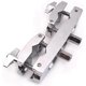thumbnail image 1 of Drum Clamp 2 Hole Silver Multi Clamp Cymbal Stand Mount Holder for Drums Cymbals Cowbell Accessory, 1 of 5