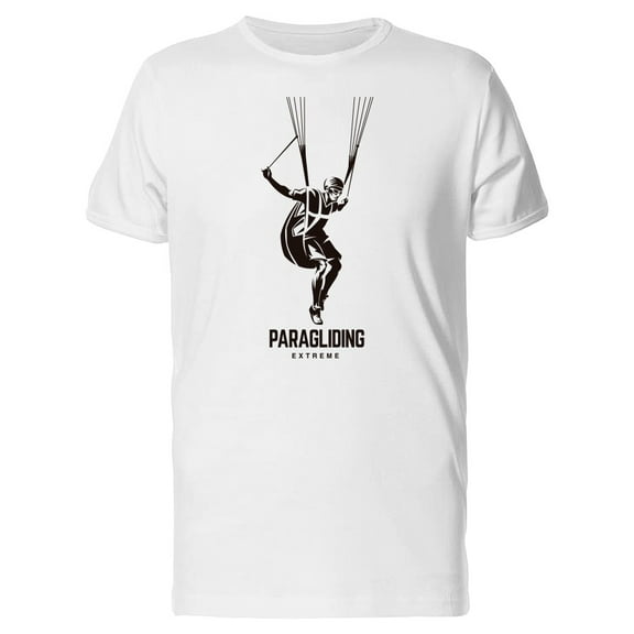 Paragliding Extreme Sport Man T-Shirt Men -Image by Shutterstock, Male Small