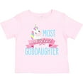 thumbnail image 3 of Inktastic Most Magical Goddaughter Cute Unicorn Girls Toddler T-Shirt, 3 of 5