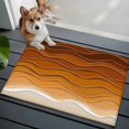 thumbnail image 4 of Ocean Waves Washable Small Entryway Area Rugs 2'x3', Abstract Spray Beach Low Pile Throw Rug Non-Slip Sturdy Edge Binding Carpet for Front Door Floor Room Entry, 4 of 9