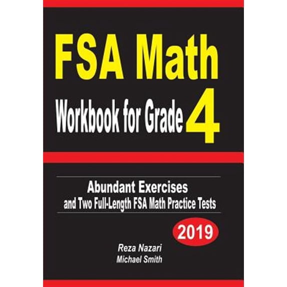 Pre-Owned FSA Math Workbook for Grade 4: Abundant Exercises and Two ...