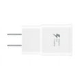 thumbnail image 3 of USB Fast Charger Wall Power Adapter Plug + USB Type-C Cable Cord Kit, 4ft Compatible with Samsung Galaxy S10 S10+ S10e S20 S21 S22 S23 S24 Ultra Plus models, Universal for all USB-C devices, White, 3 of 5