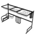 thumbnail image 4 of FAGINEY Tableware Storage Shelf 85cm Firm Structure Stable Load‑Bearing Dish Drying Rack Sink Drain Shelf For Storing Cutting Boards, 4 of 8