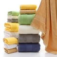 thumbnail image 3 of Nvzi Big Bath Towels - 70x140cm Grey 2 pcs, 1Cotton Soft Bath Towels Large, Ultra Absorbent & Quick-Drying Towel for Adults, Ideal for Home, Hotel, Spa Use (Towels & Washcloths), 3 of 4