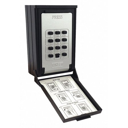 UPC: 0715590208537 | Nu-Set Lock Box Wall Mounting 7-Key Zinc Alloy 2085-3
