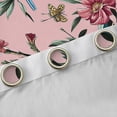 thumbnail image 4 of Castle Fairy Chic Floral Flowers Blackout Curtains Set of 2 (52x84 Each) for Female Men Women,Exotic Style Window Curtains,Vintage Retro Luxury Curtains and Drapes,Lightweight Room Decor, 4 of 6