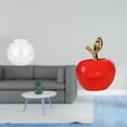 thumbnail image 2 of Acuario de escritorio,Pecera pequeña transparente,pecera,jarrón,mesa,Estatua,Escultura de fruta artificial,estatua y artesanía,Colección de figuras de cerámica para decoración del hogar, 2 of 8