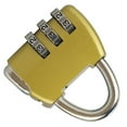 thumbnail image 4 of Locker Lock,Padlock 3 Digit Combination Combination Lock Suitcase Lock Sleek Aesthetic, 4 of 9