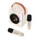 thumbnail image 1 of Mini Máquina de Karaoke Portátil con Altavoz Bluetooth, Luz Envolvente de Colores y 2 Micrófonos Inalámbricos para Niños y Adultos B, 1 of 5