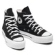 thumbnail image 5 of Tenis Converse Mujer 560845C Negro 23 cm Chuck Taylor en Plataforma de Lona, 5 of 6